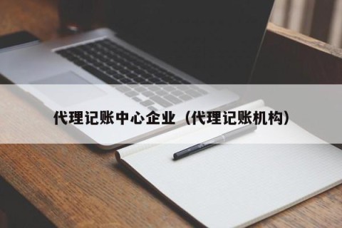 代理记账中心企业（代理记账机构）