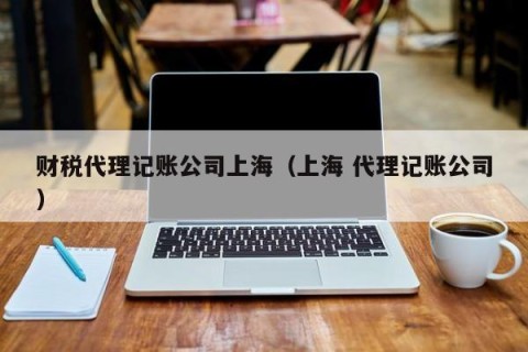 财税代理记账公司上海（上海 代理记账公司）