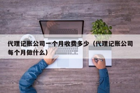 代理记账公司一个月收费多少（代理记账公司每个月做什么）