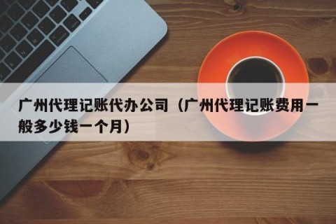 广州代理记账代办公司（广州代理记账费用一般多少钱一个月）