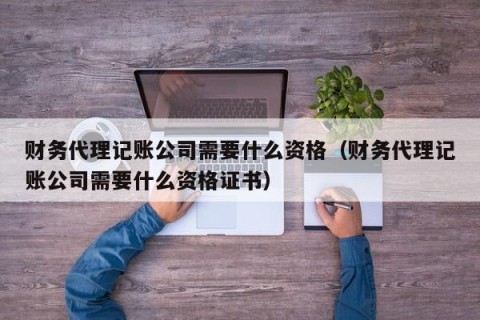 财务代理记账公司需要什么资格（财务代理记账公司需要什么资格证书）