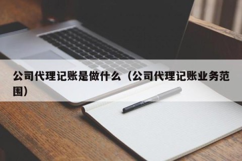 公司代理记账是做什么（公司代理记账业务范围）