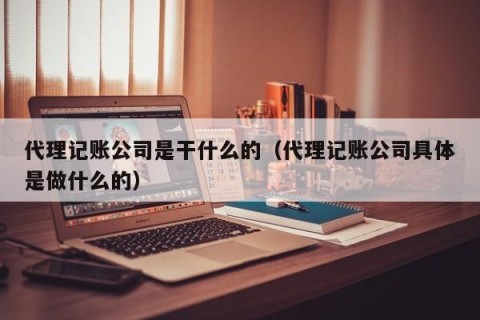代理记账公司是干什么的（代理记账公司具体是做什么的）