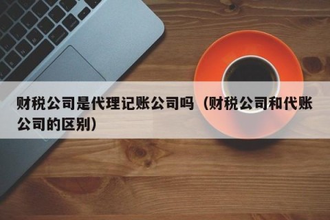 财税公司是代理记账公司吗（财税公司和代账公司的区别）