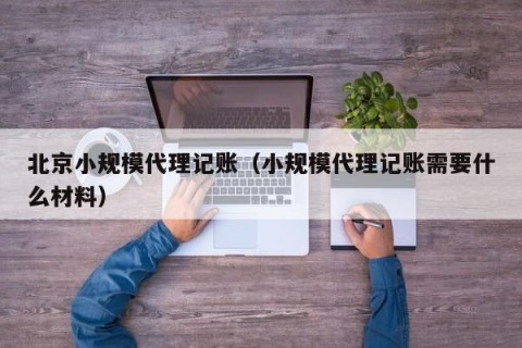 北京小规模代理记账（小规模代理记账需要什么材料）