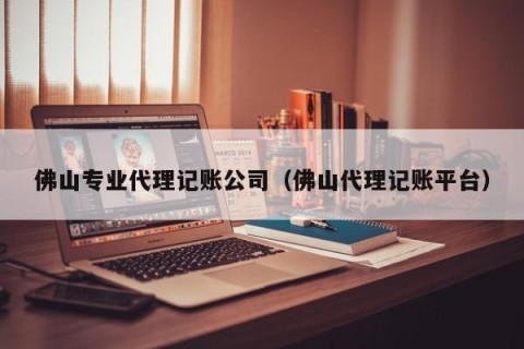 佛山专业代理记账公司（佛山代理记账平台）