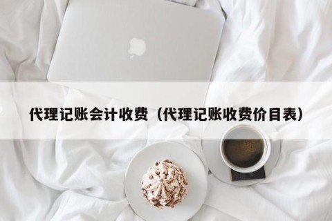 代理记账会计收费（代理记账收费价目表）