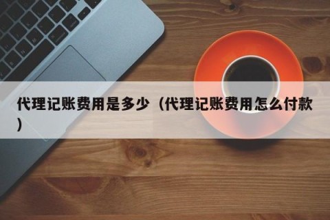 代理记账费用是多少（代理记账费用怎么付款）
