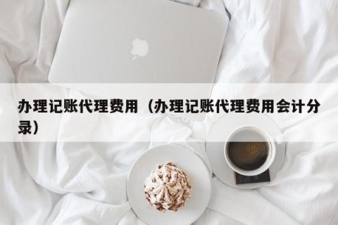 办理记账代理费用（办理记账代理费用会计分录）