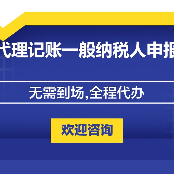 代理记账一般纳税人申报产品图1