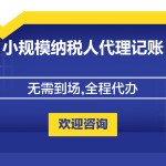 小规模纳税人代理记账-缩略图1