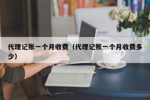 代理记账一个月收费（代理记账一个月收费多少）