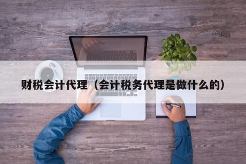 财税会计代理（会计税务代理是做什么的）