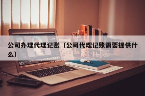 公司办理代理记账（公司代理记账需要提供什么）