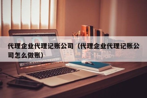代理企业代理记账公司（代理企业代理记账公司怎么做账）