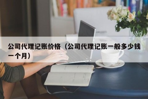 公司代理记账价格（公司代理记账一般多少钱一个月）