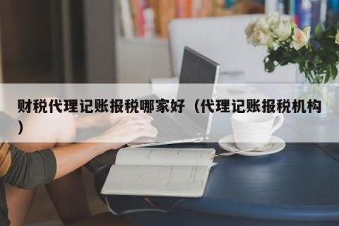 财税代理记账报税哪家好（代理记账报税机构）
