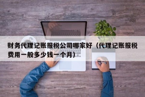 财务代理记账报税公司哪家好（代理记账报税费用一般多少钱一个月）