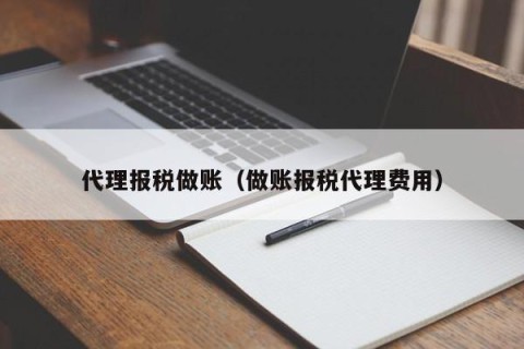 代理报税做账（做账报税代理费用）