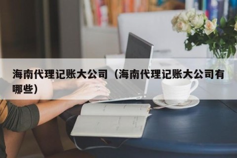 海南代理记账大公司（海南代理记账大公司有哪些）