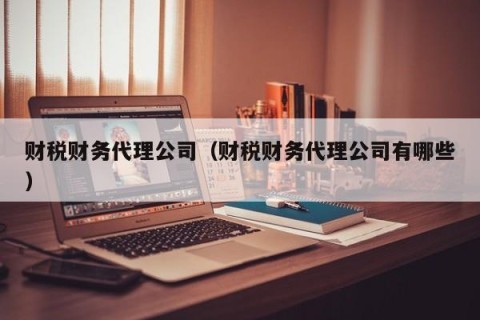财税财务代理公司（财税财务代理公司有哪些）