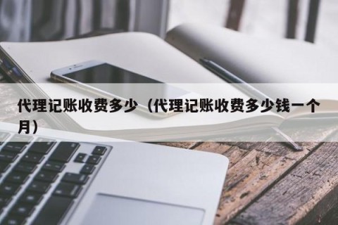 代理记账收费多少（代理记账收费多少钱一个月）