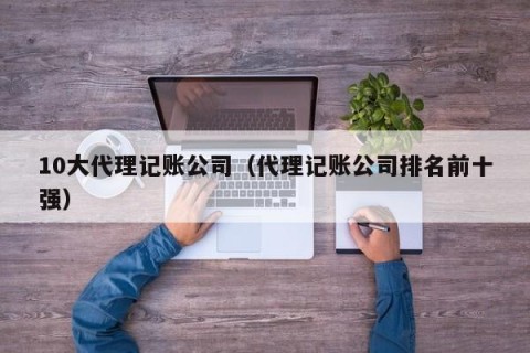 10大代理记账公司（代理记账公司排名前十强）