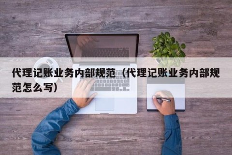 代理记账业务内部规范（代理记账业务内部规范怎么写）