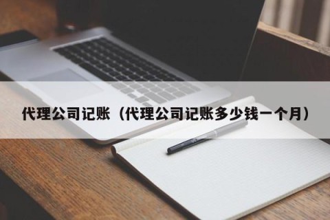 代理公司记账（代理公司记账多少钱一个月）