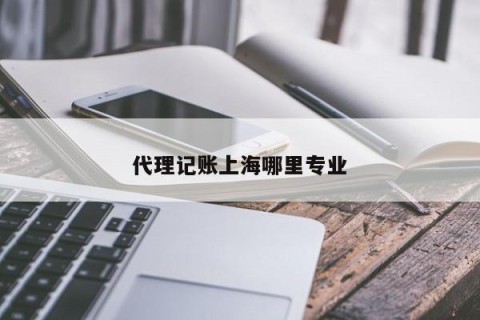 代理记账上海哪里专业
