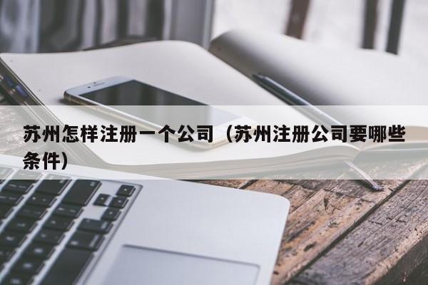 苏州怎样注册一个公司(苏州注册公司要哪些条件)